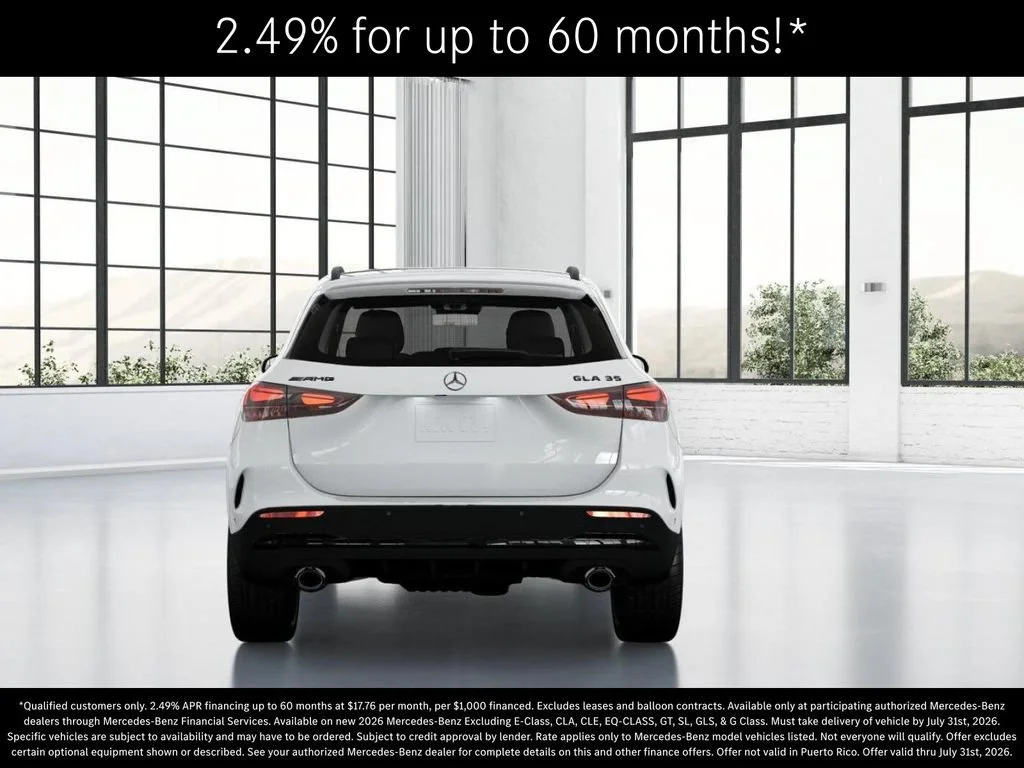 New 2026 Polar White Mercedes-Benz AMG® GLA 35 4MATIC SUV image 67