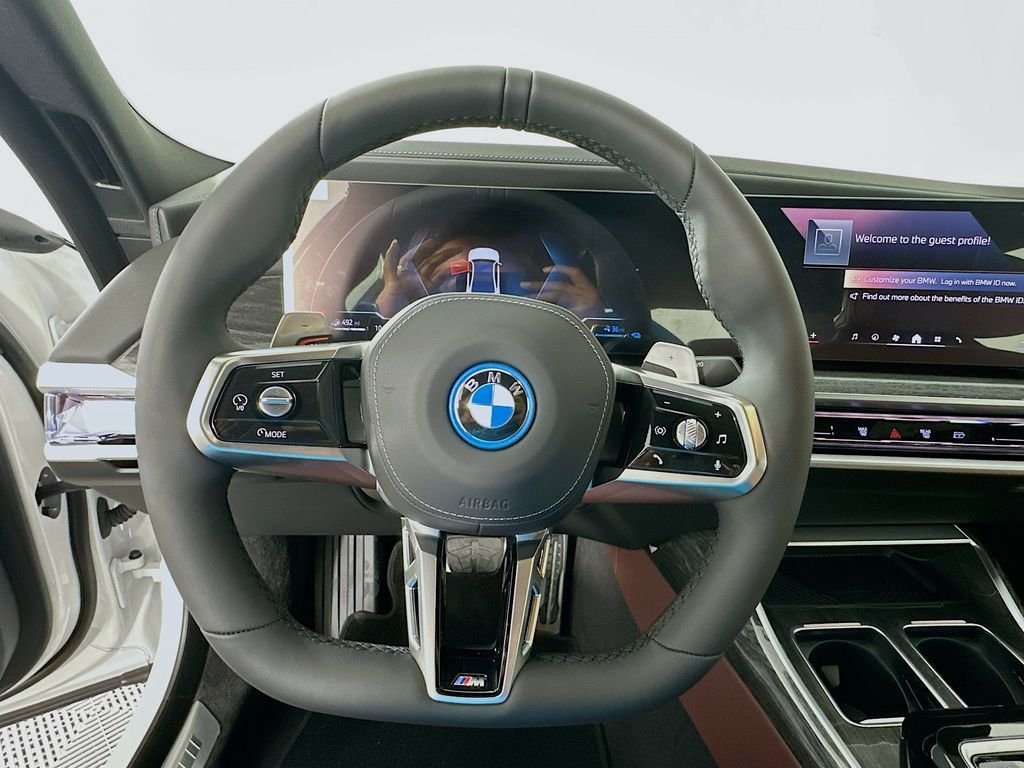 Used 2026 Mineral White Metallic BMW 750e xDrive image 10