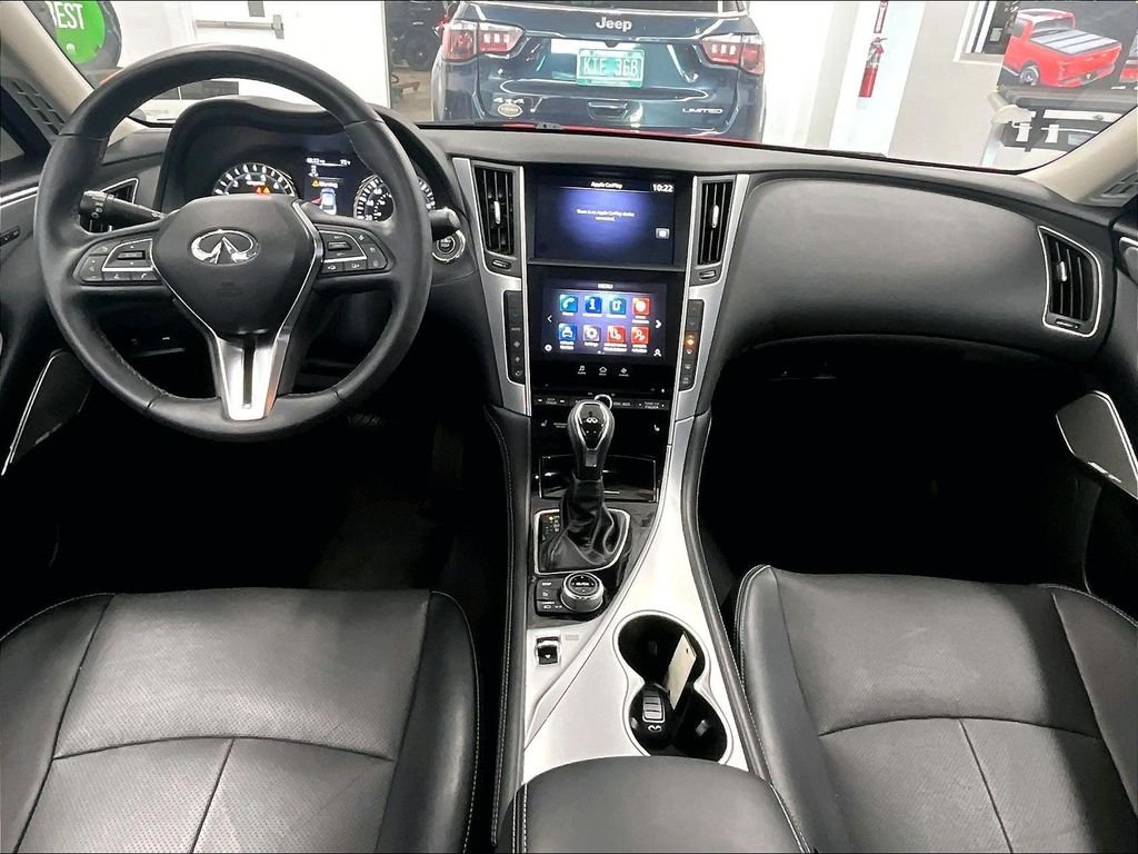 Used 2023 Dynamic Sunstone Red INFINITI LUXE image 21