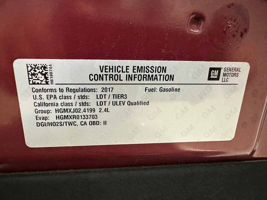 Used 2017 Siren Red Tintcoat Chevrolet Premier image 40
