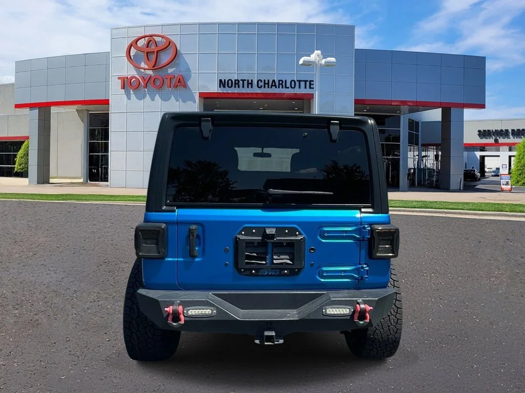 Used 2022 Blue Jeep Unlimited Sport Altitude image 7