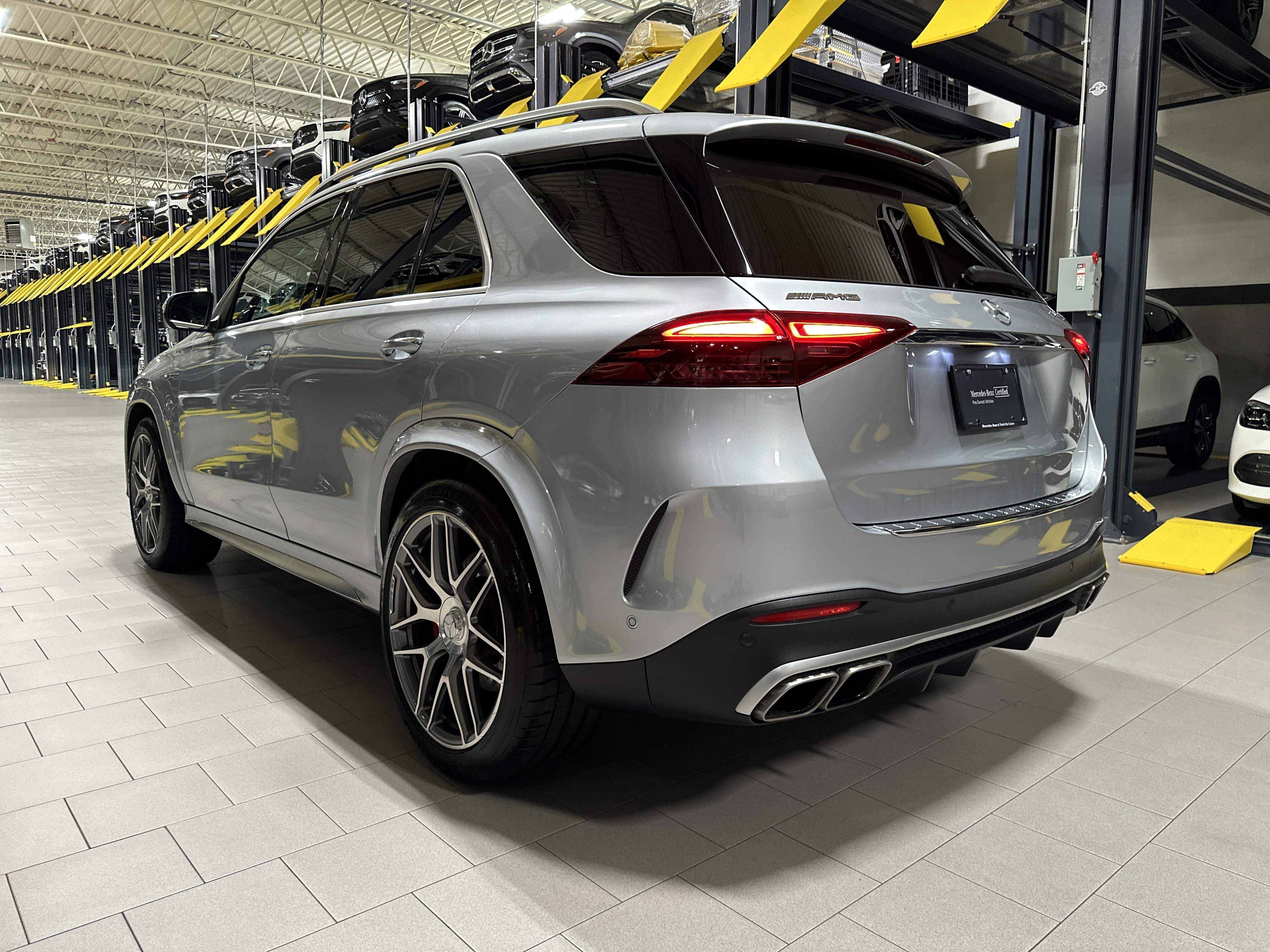 Certified Used 2024 Cirrus Silver Metallic Mercedes-Benz AMG® GLE 63 S image 3