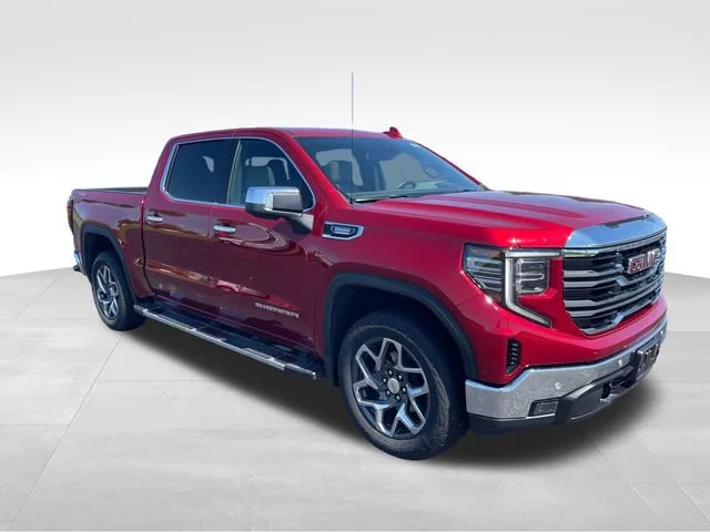Used 2024 Volcanic Red Tintcoat GMC SLT image 8