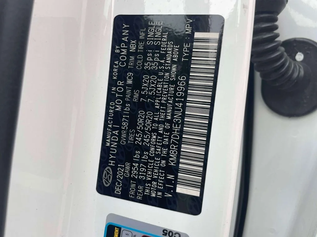 Certified Used 2022 White Hyundai Calligraphy image 20