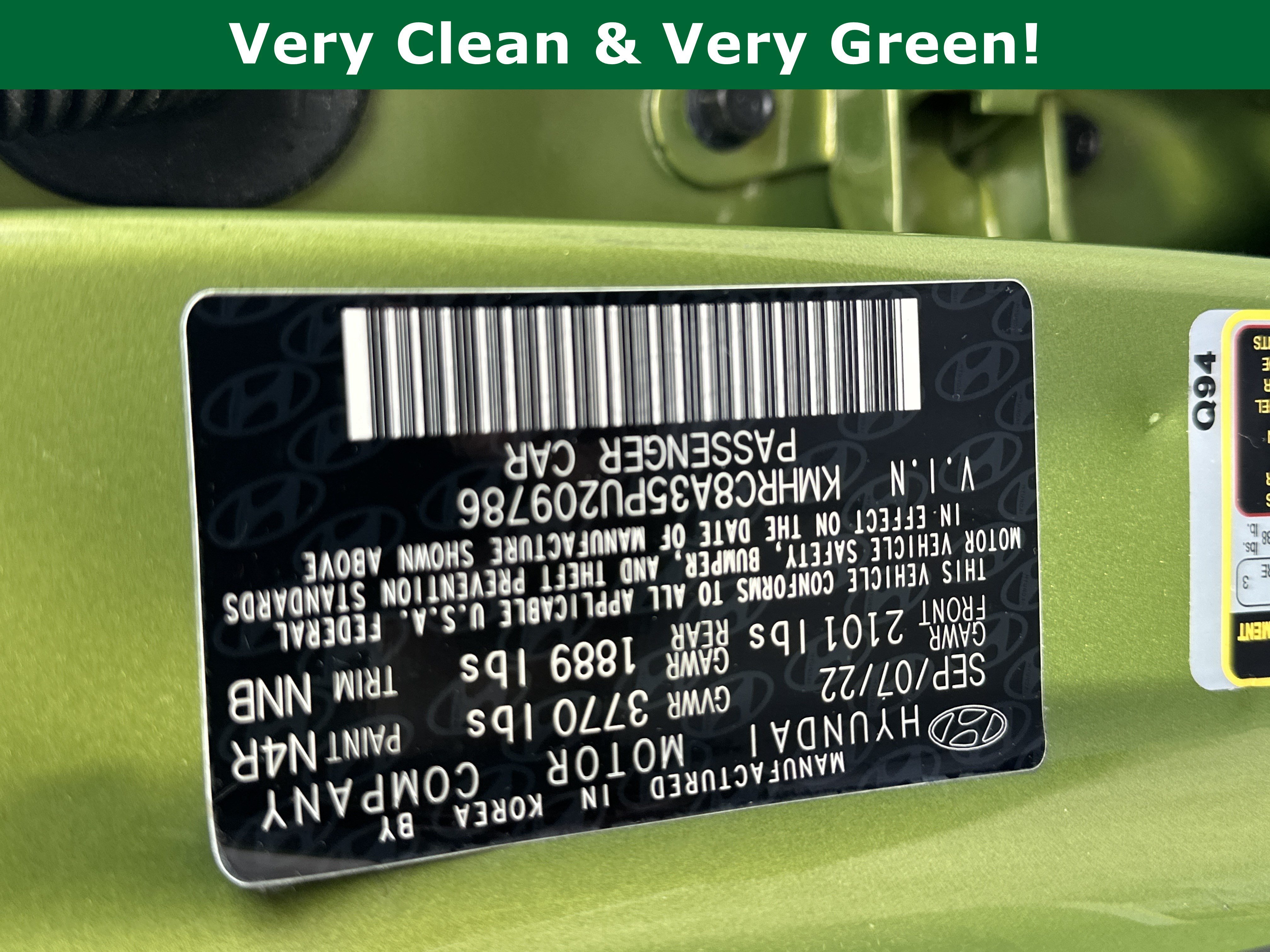 Used 2023 Green Apple Hyundai SEL image 36