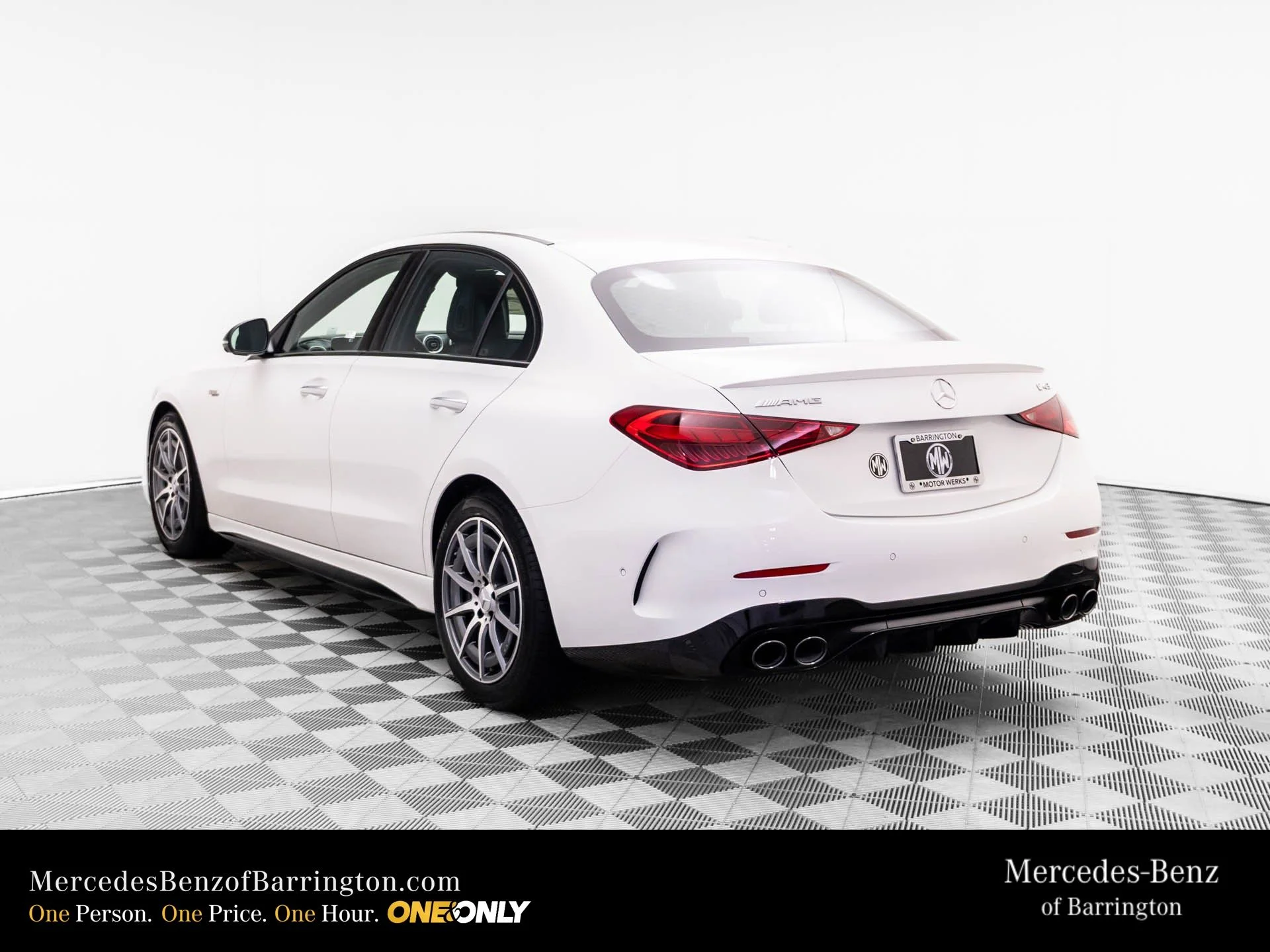 New 2026 White Mercedes-Benz C 43 AMG® image 3