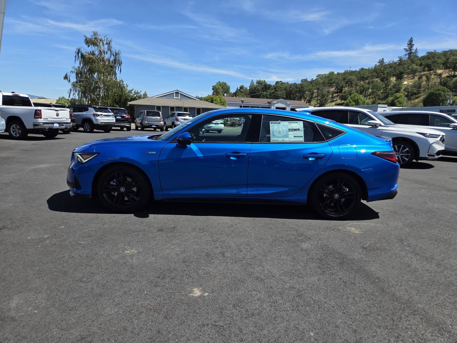 New 2026 Double Apex Blue Pearl Acura w/A-Spec Technology Package FWD image 8
