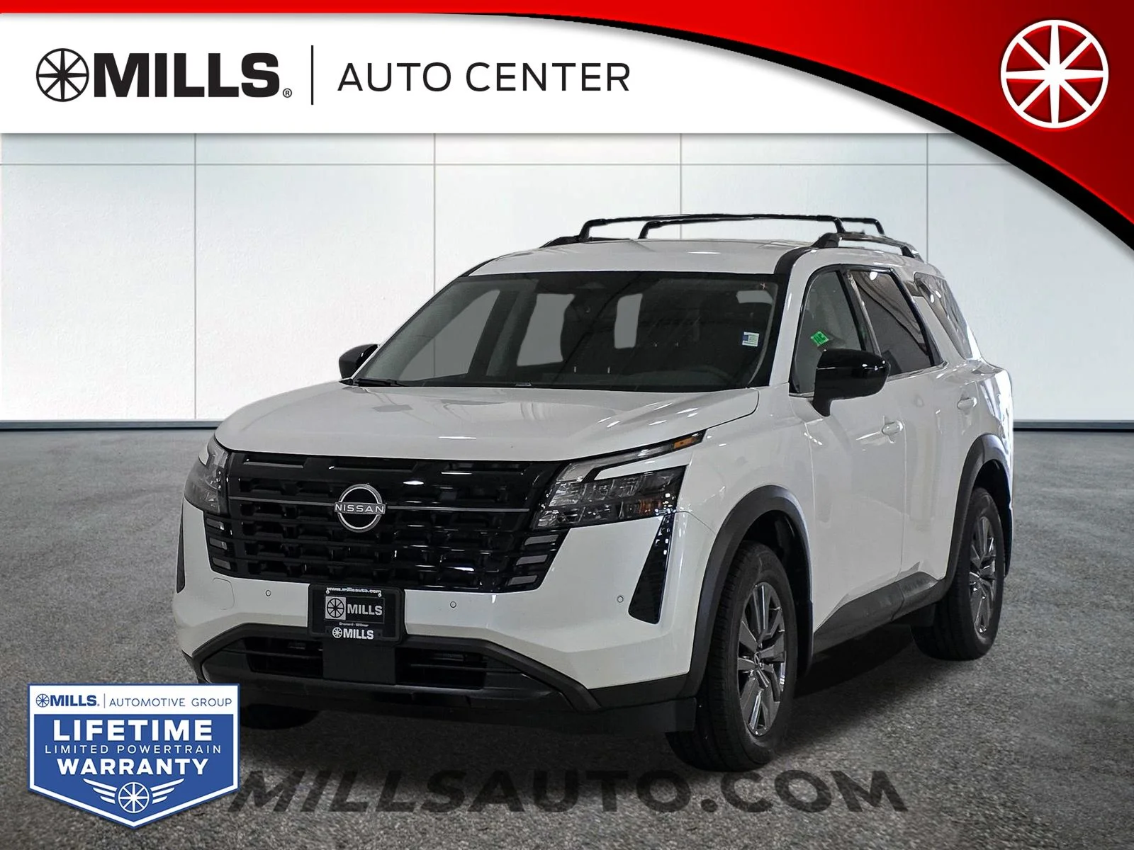 New 2026 Everest White Pearl TriCoat Nissan SV image 1