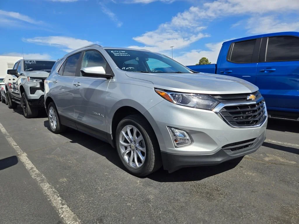 Used 2021 SILVER ICE METALLIC Chevrolet LT image 1
