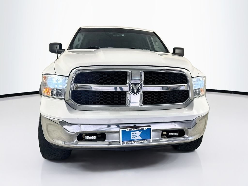 Used 2018 Bright White Clearcoat Ram SLT image 2