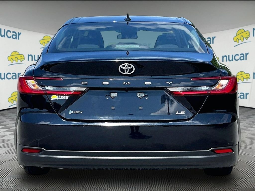 Used 2025 Black Toyota LE image 5