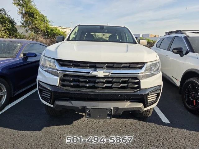 Used 2021 Chevrolet Colorado Work Truck with VIN 1GCGSBEN8M1265628 for sale in Little Rock