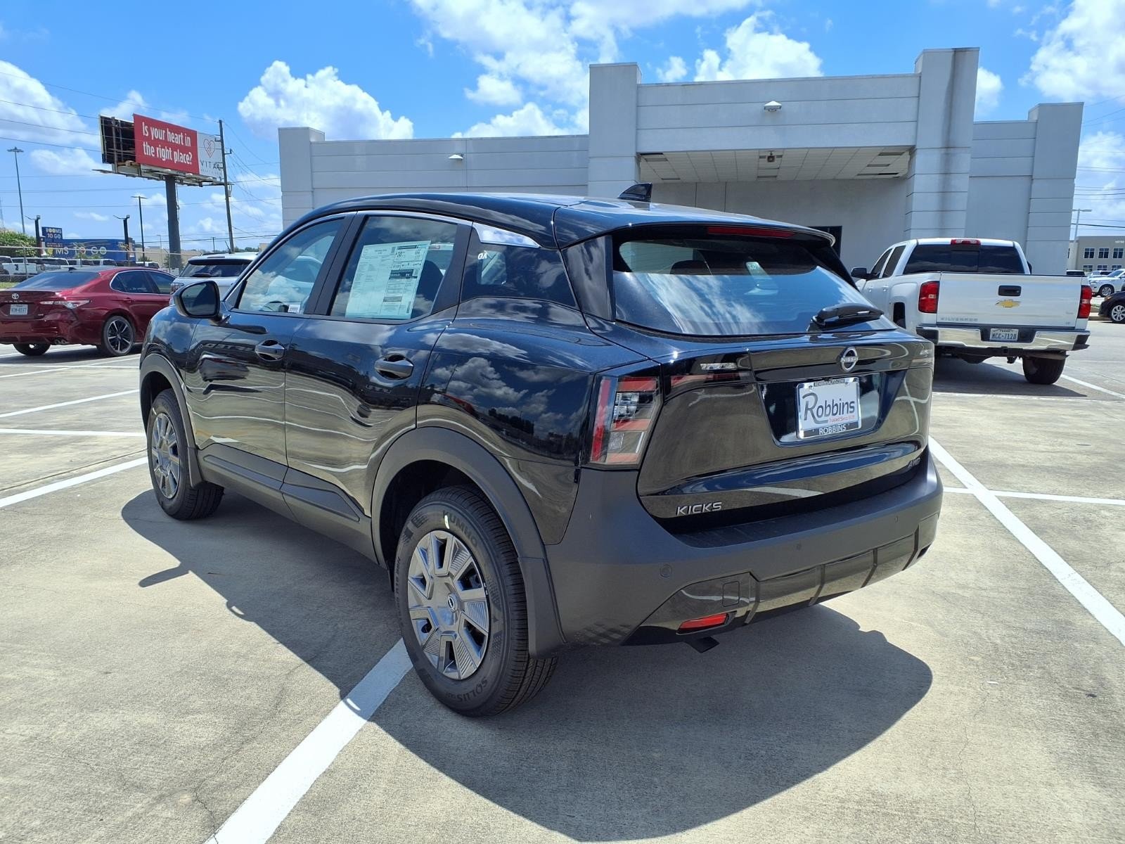 2026 Nissan Kicks S Black at Robbins Nissan