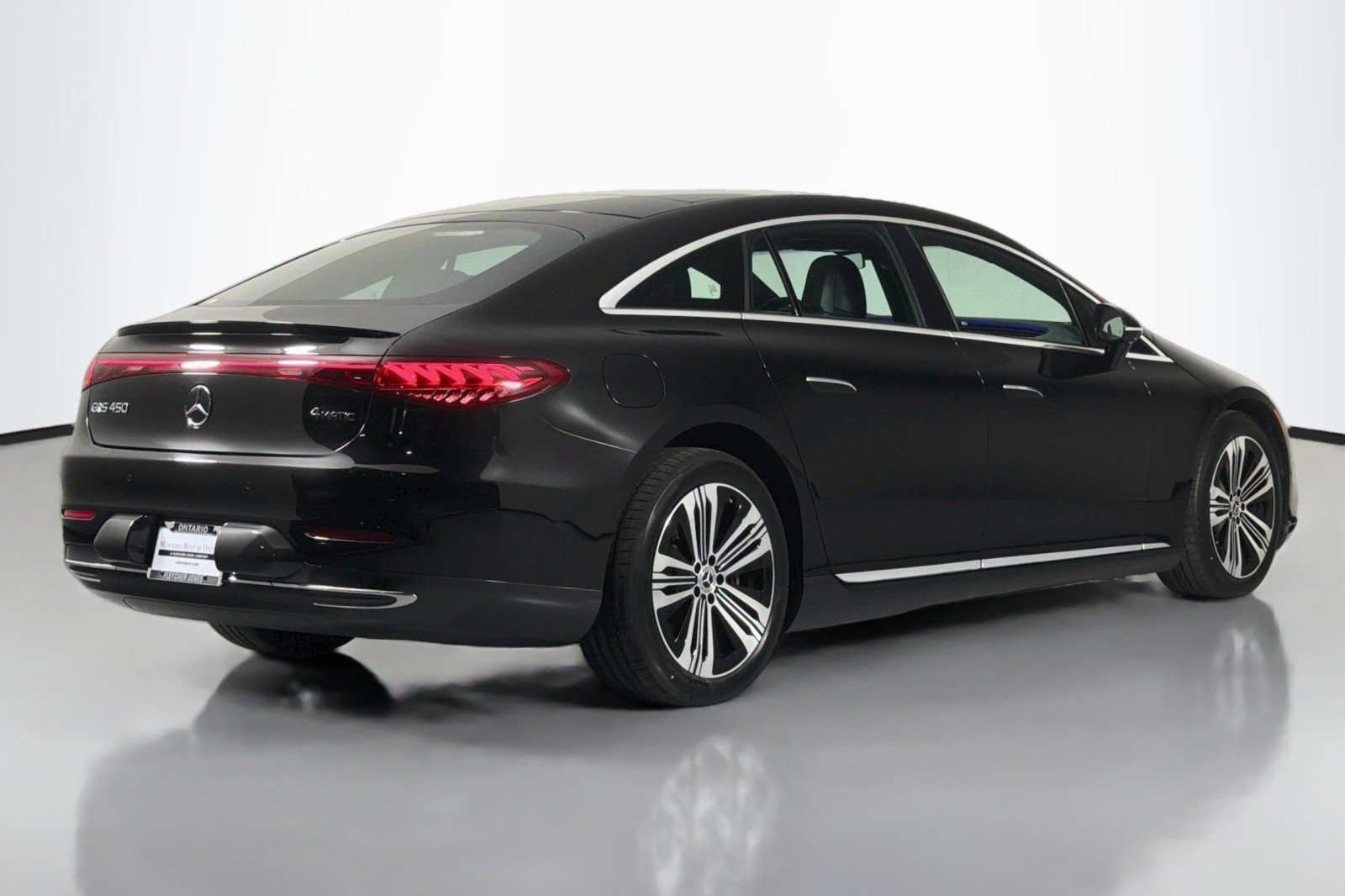 Certified Used 2024 Obsidian Black Metallic Mercedes-Benz EQS 450 image 12