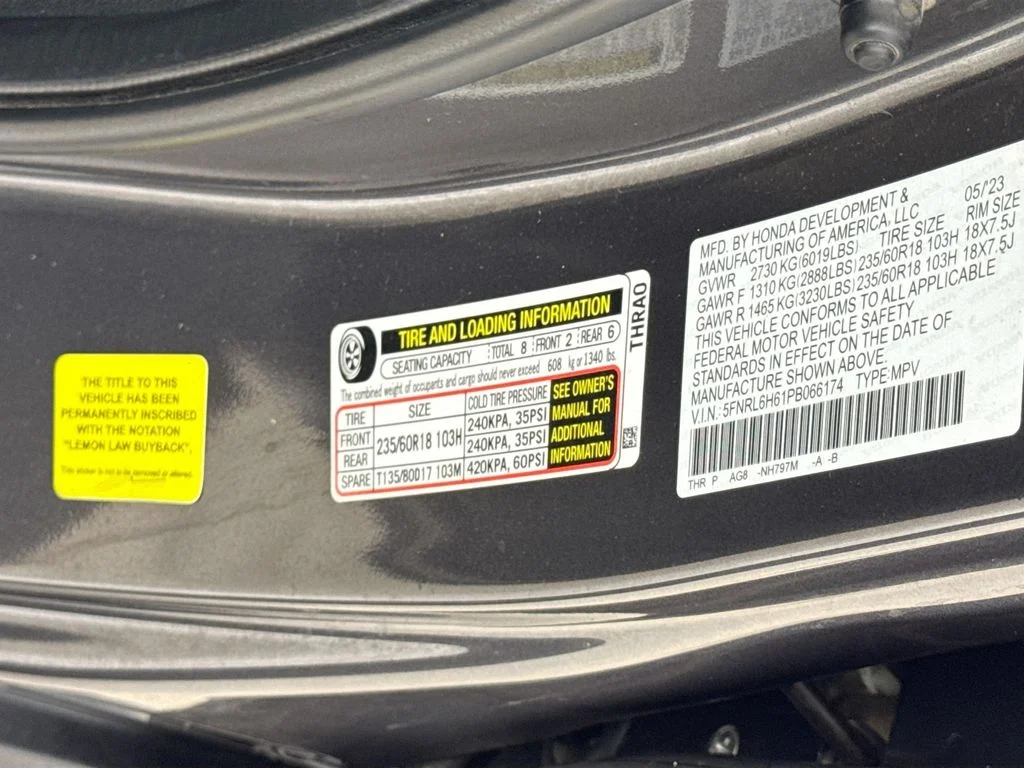 Used 2023 Gray Honda EX-L image 28