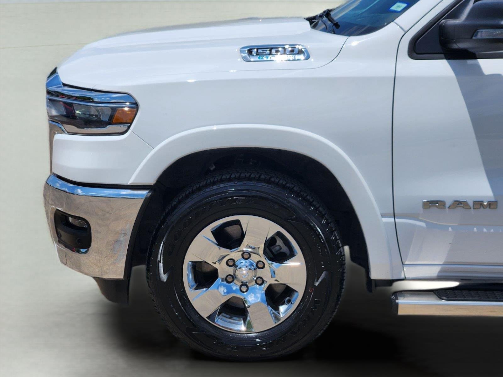 Used 2025 Bright White Clearcoat Ram Big Horn image 8