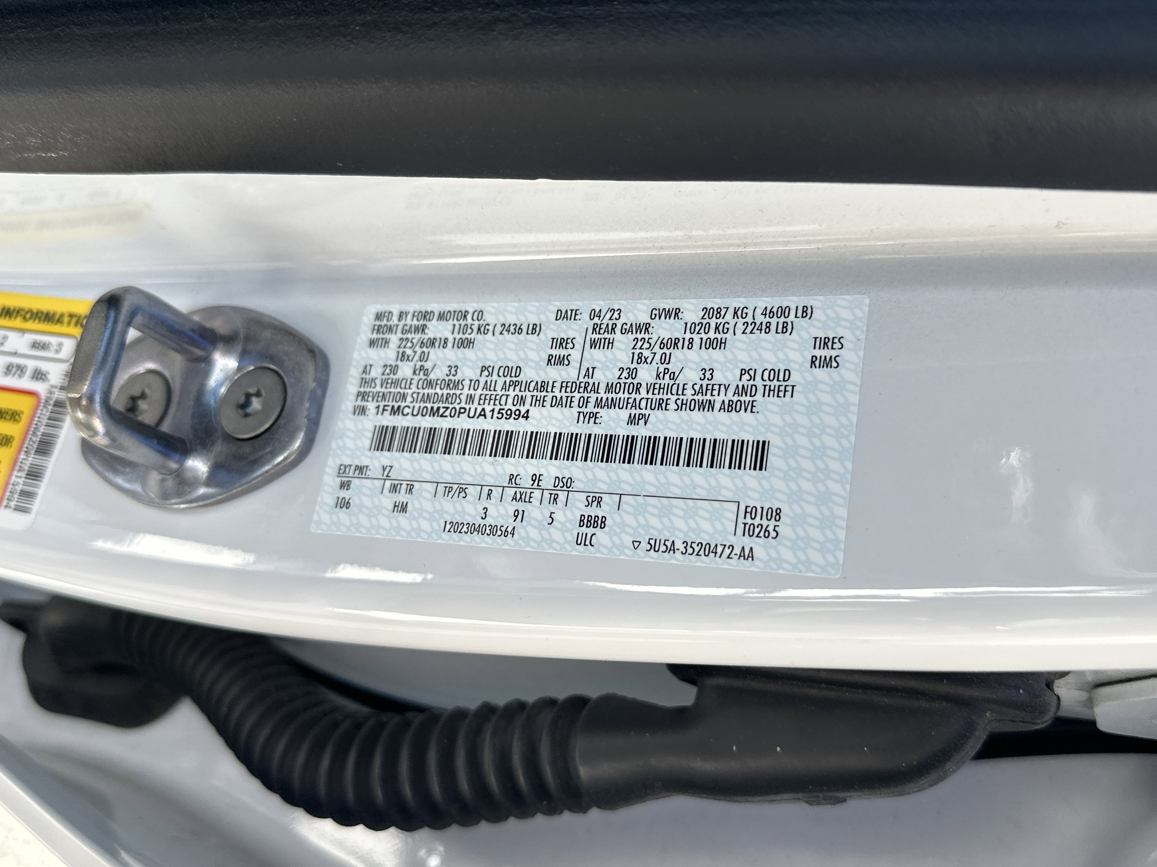 Used 2023 OXFORD WHITE Ford ST-Line image 30