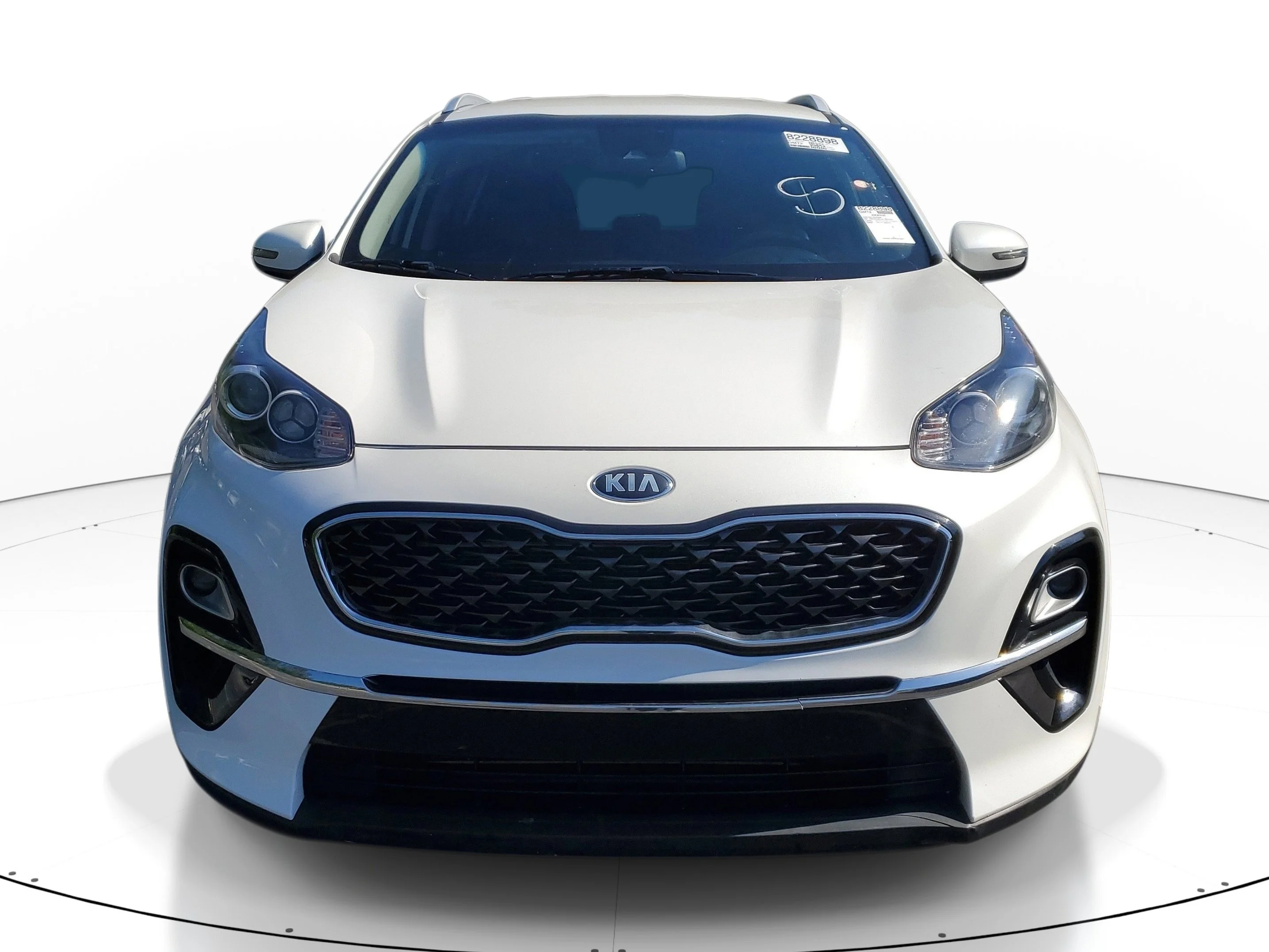 Used 2020 Snow White Pearl Kia EX image 2
