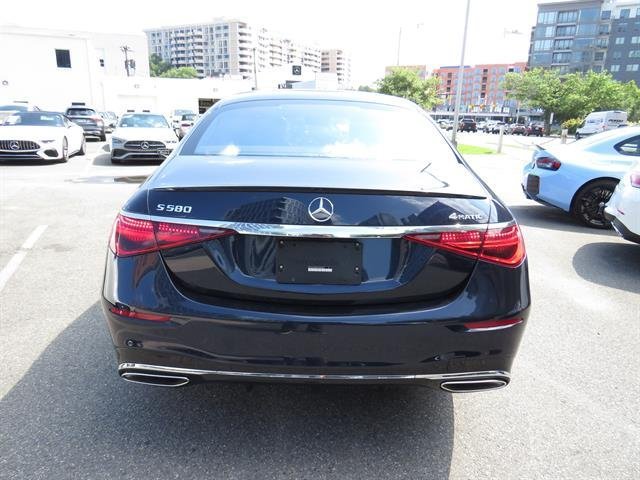 Certified Used 2023 Nautical Blue Mercedes-Benz S 580 image 3