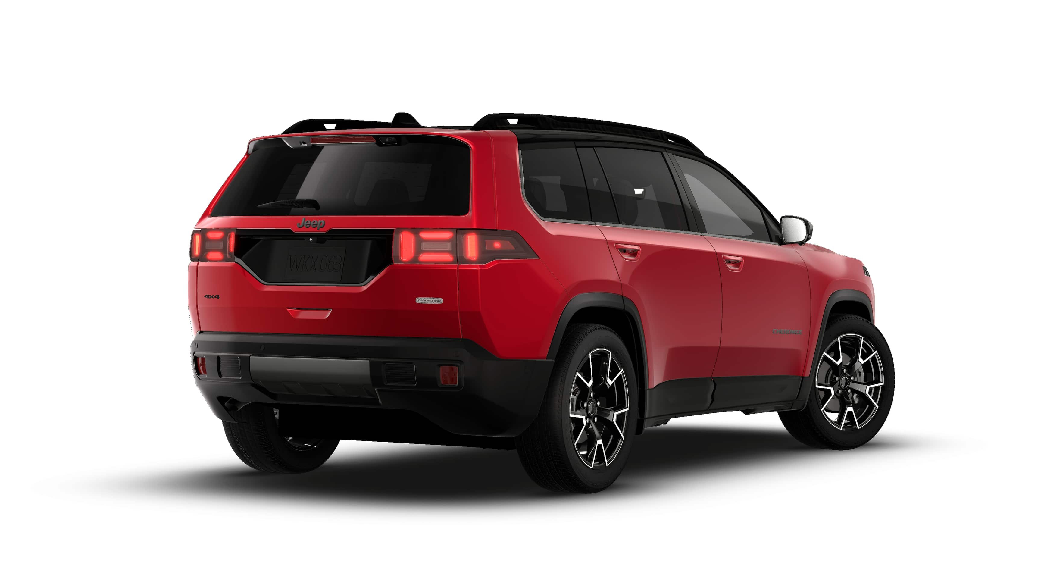 New 2026 Red Hot Pearl-Coat Exterior Paint Jeep Overland image 14