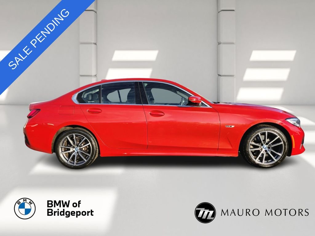 Certified 2022 BMW 3 Series 330e with VIN 3MW5P9J00N8C75382 for sale in Bridgeport, CT