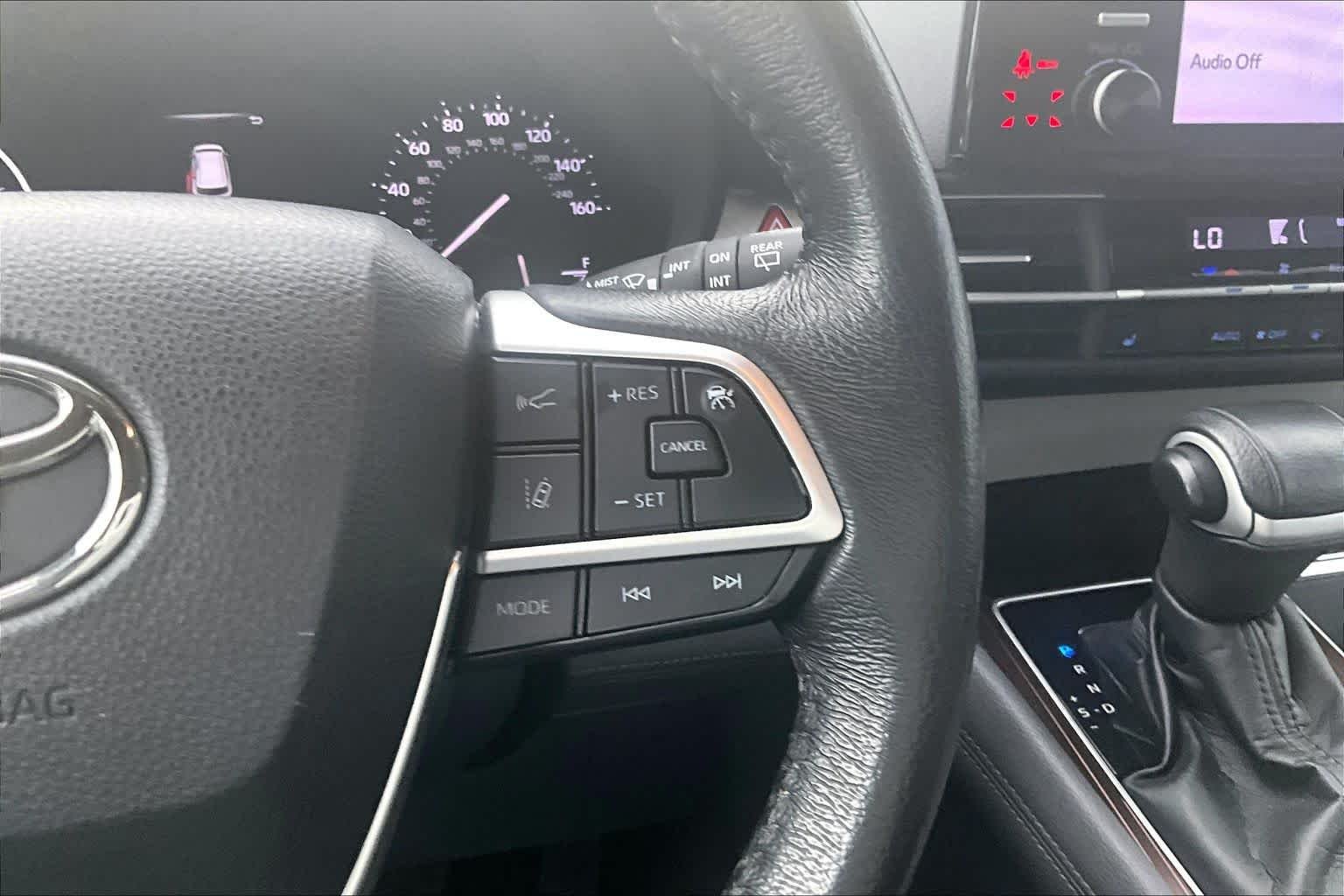 Used 2023 Midnight Black Metallic Toyota XLE image 25