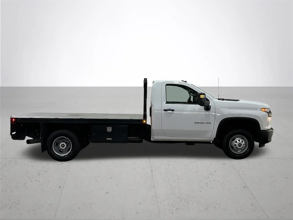 Used 2021 White Chevrolet Work Truck image 9