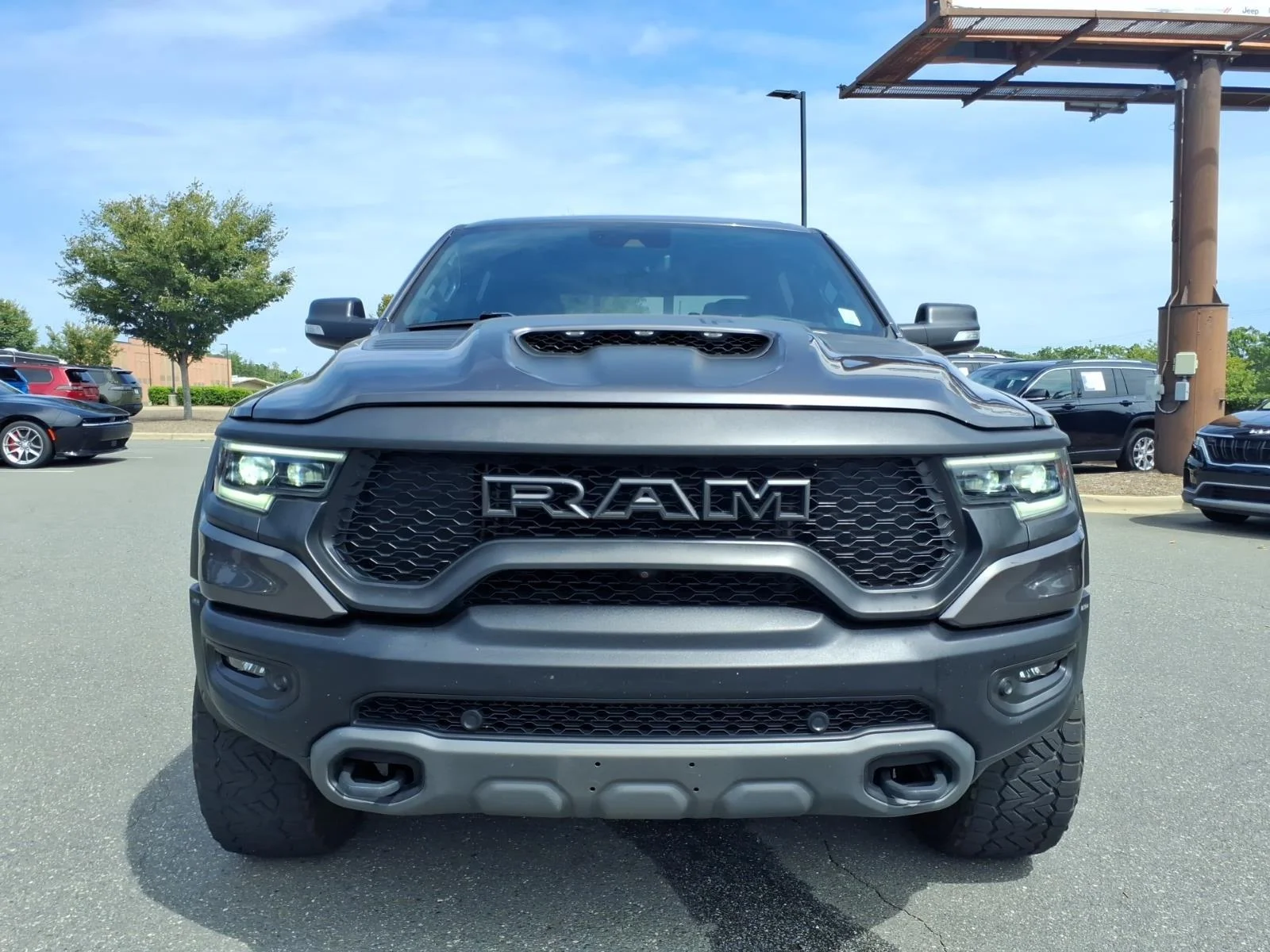Used 2021 Granite Crystal Metallic Clearcoat Ram TRX image 14