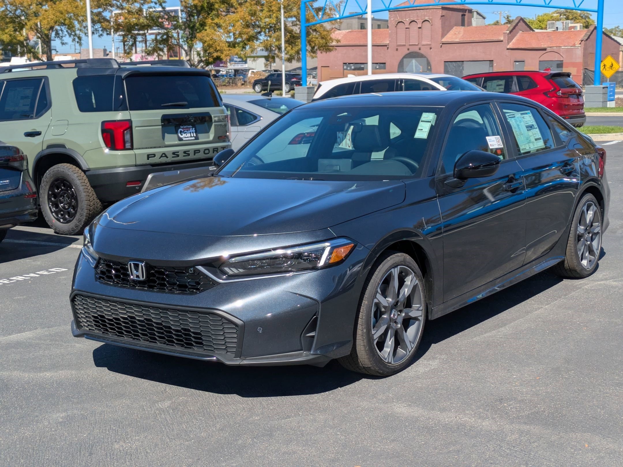 New 2026 Meteorite Gray Metallic Honda Sport Touring image 8