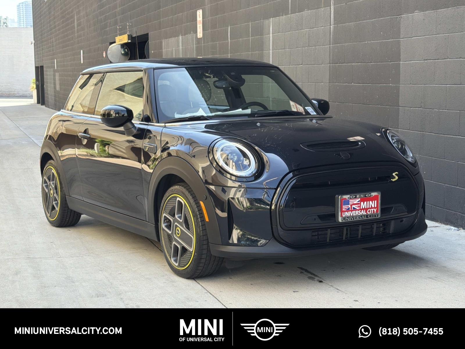Certified Used 2024 MINI Yours Enigmatic Black Metallic MINI Cooper SE FWD image 1
