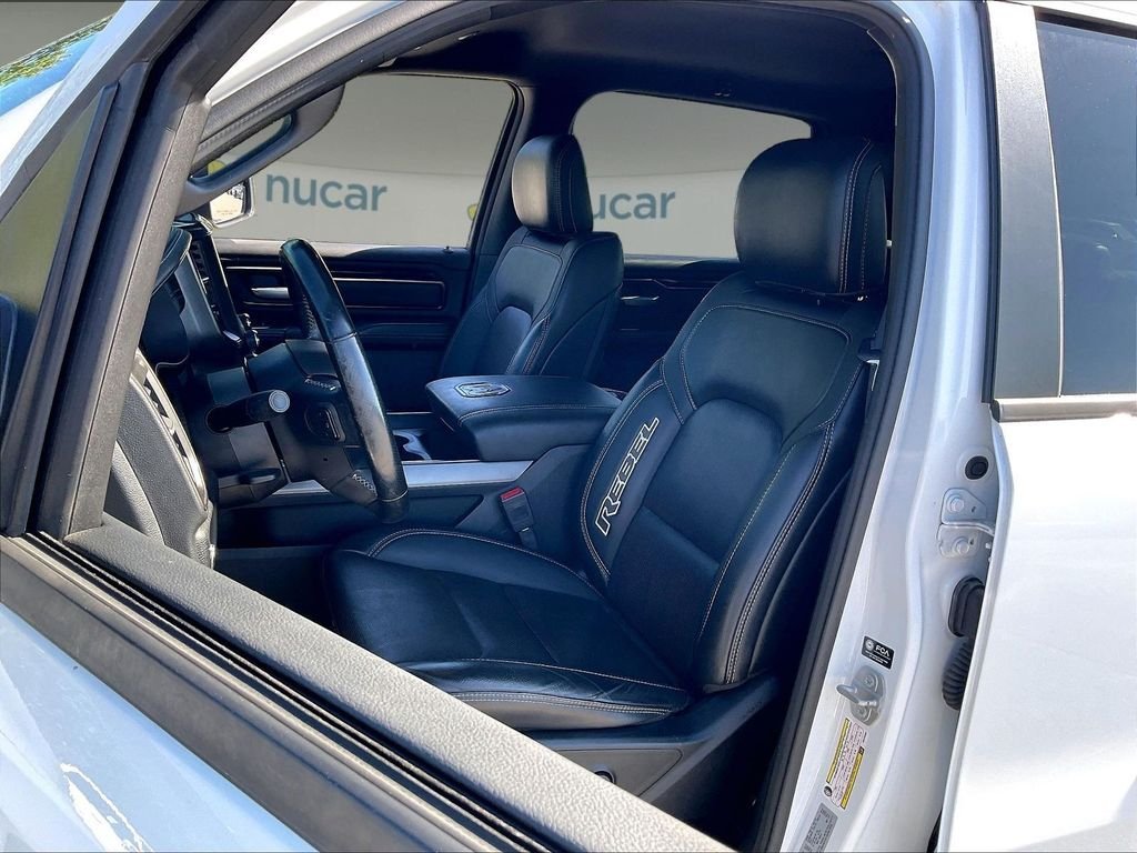 Used 2021 Bright White Clearcoat Ram Rebel image 9