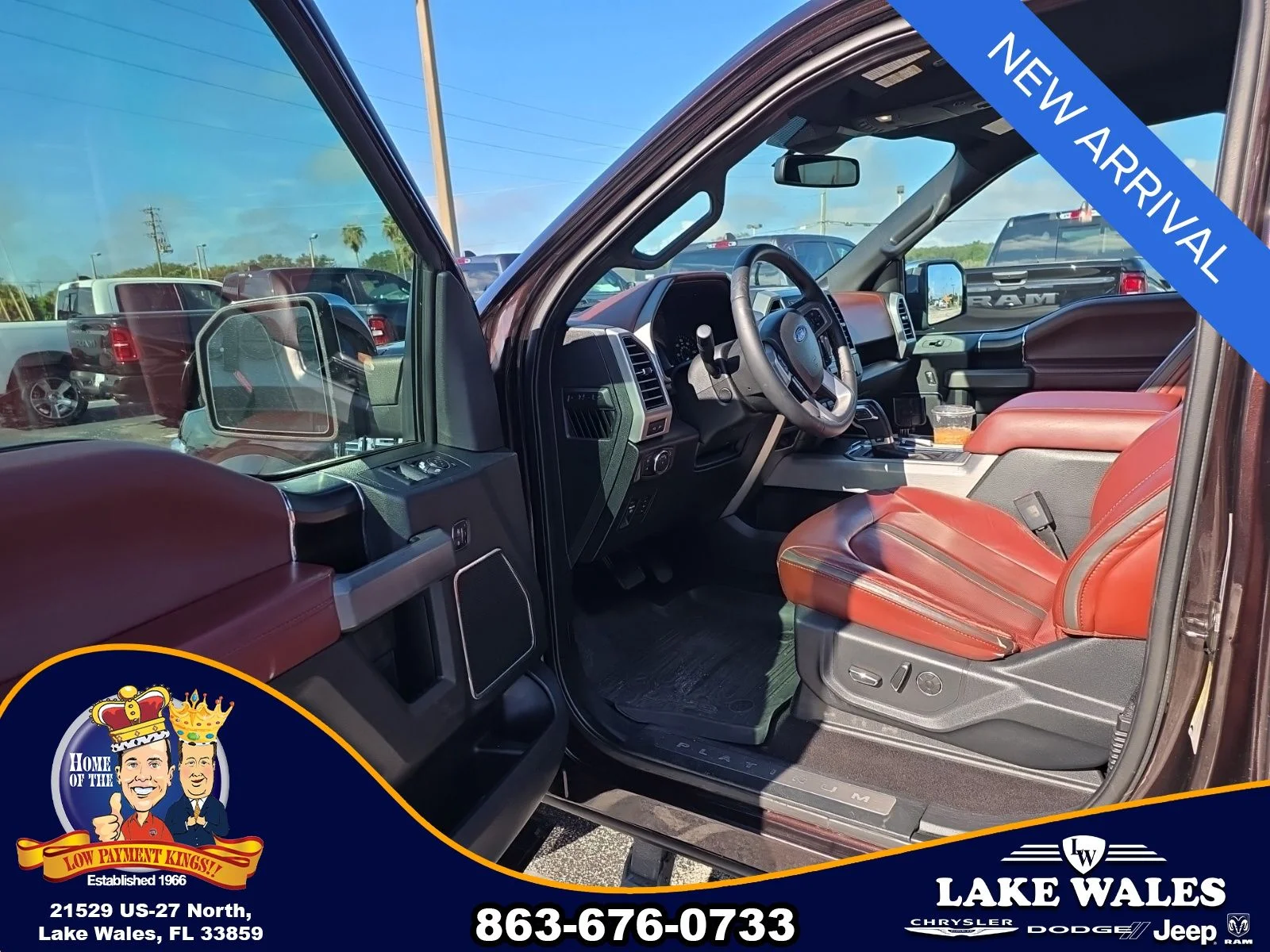 Certified Used 2019 Red Ford Platinum image 13