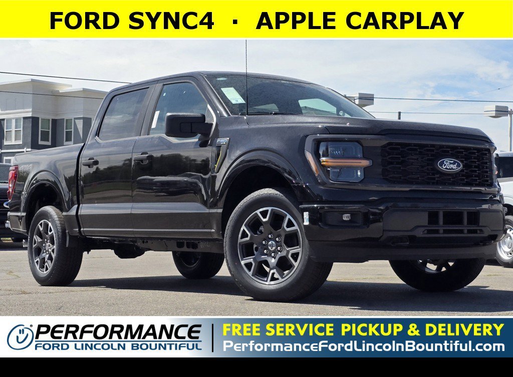 New 2025 Black Metallic Ford STX image 1