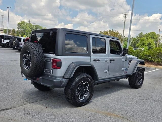 Used 2021 Silver Jeep Unlimited Rubicon 4xe image 9