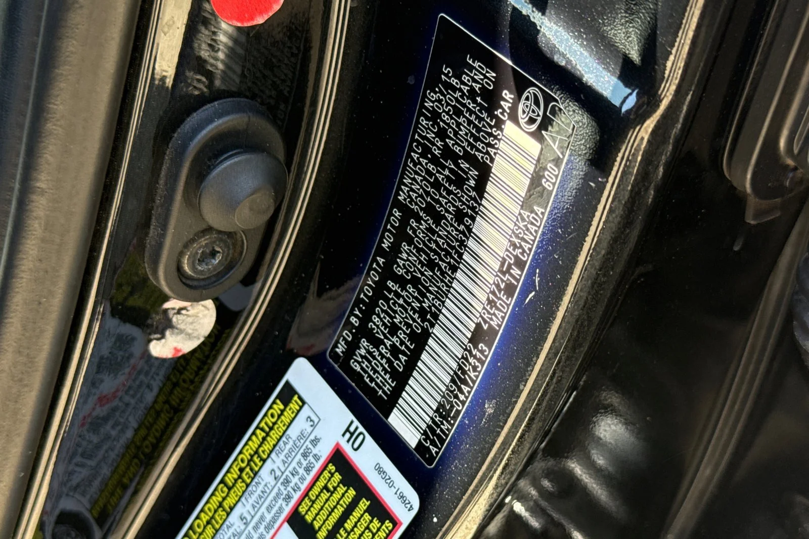 Used 2015 Black Sand Toyota S Plus image 26