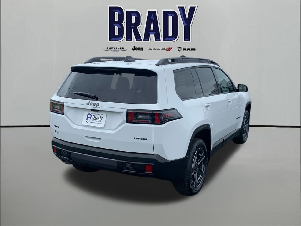 New 2026 Bright White Clear-Coat Exterior Paint Jeep Laredo image 7