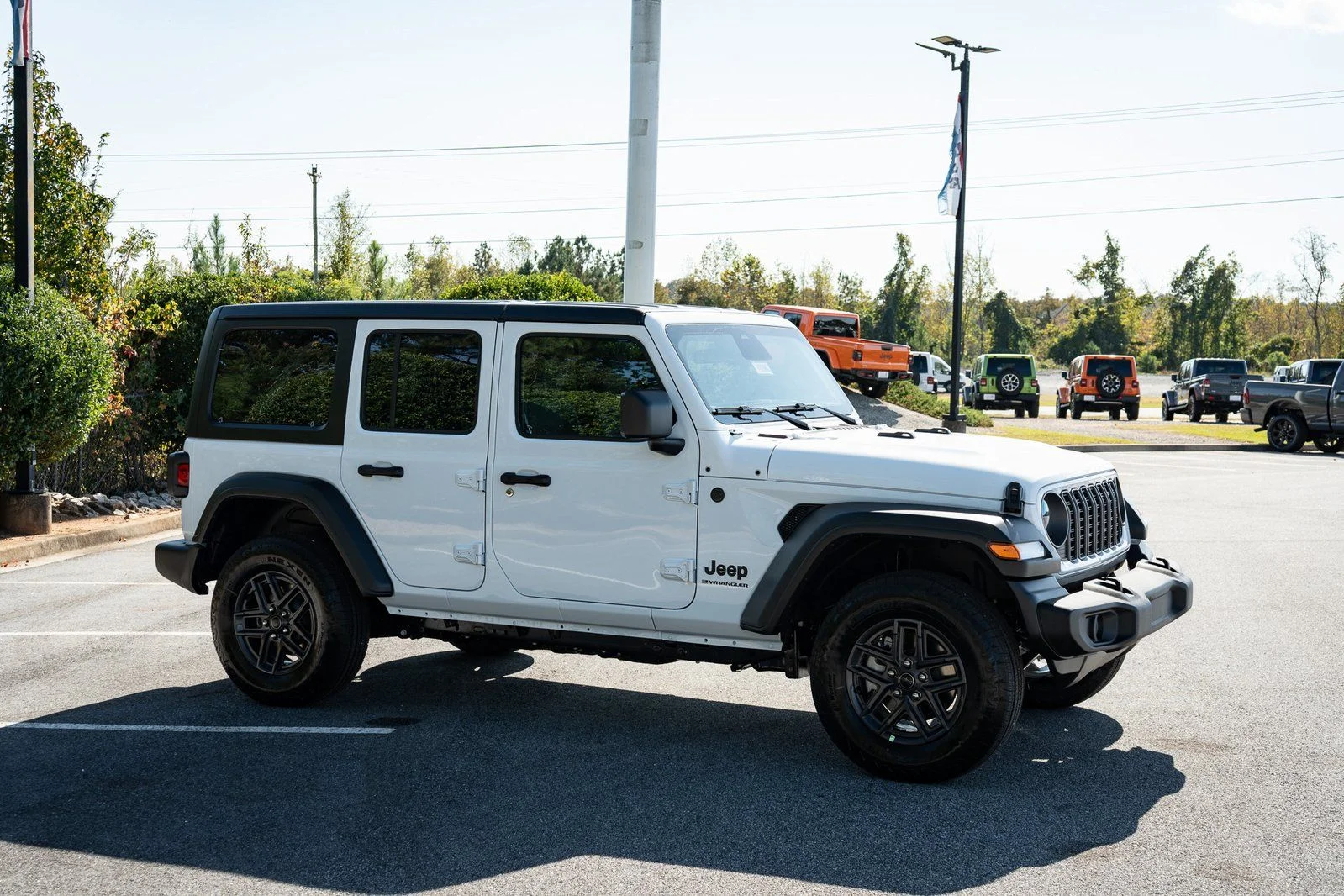 New 2026 White Jeep Sport S image 12