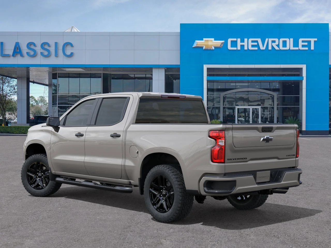 2026 Chevrolet Silverado 1500 Custom Tan at Classic Elite Chevrolet Sugar Land