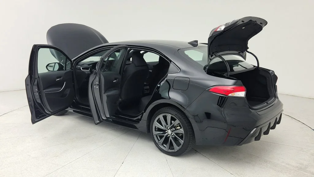 Used 2025 Black Toyota SE image 11