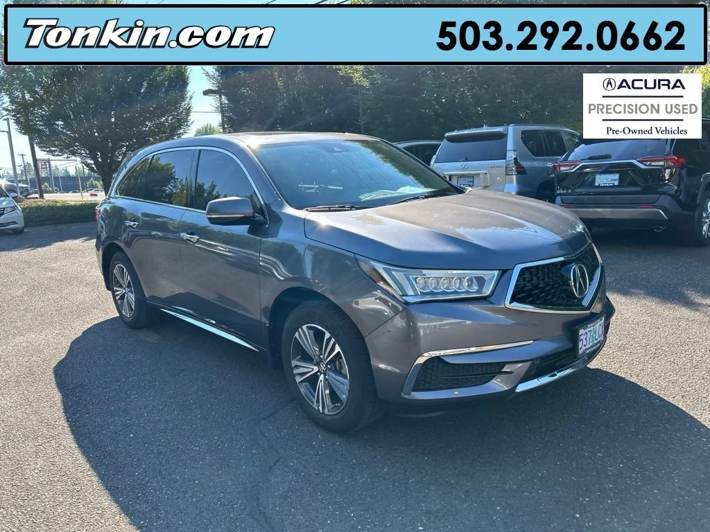 Used 2018 Modern Steel Metallic Acura SH-AWD image 14