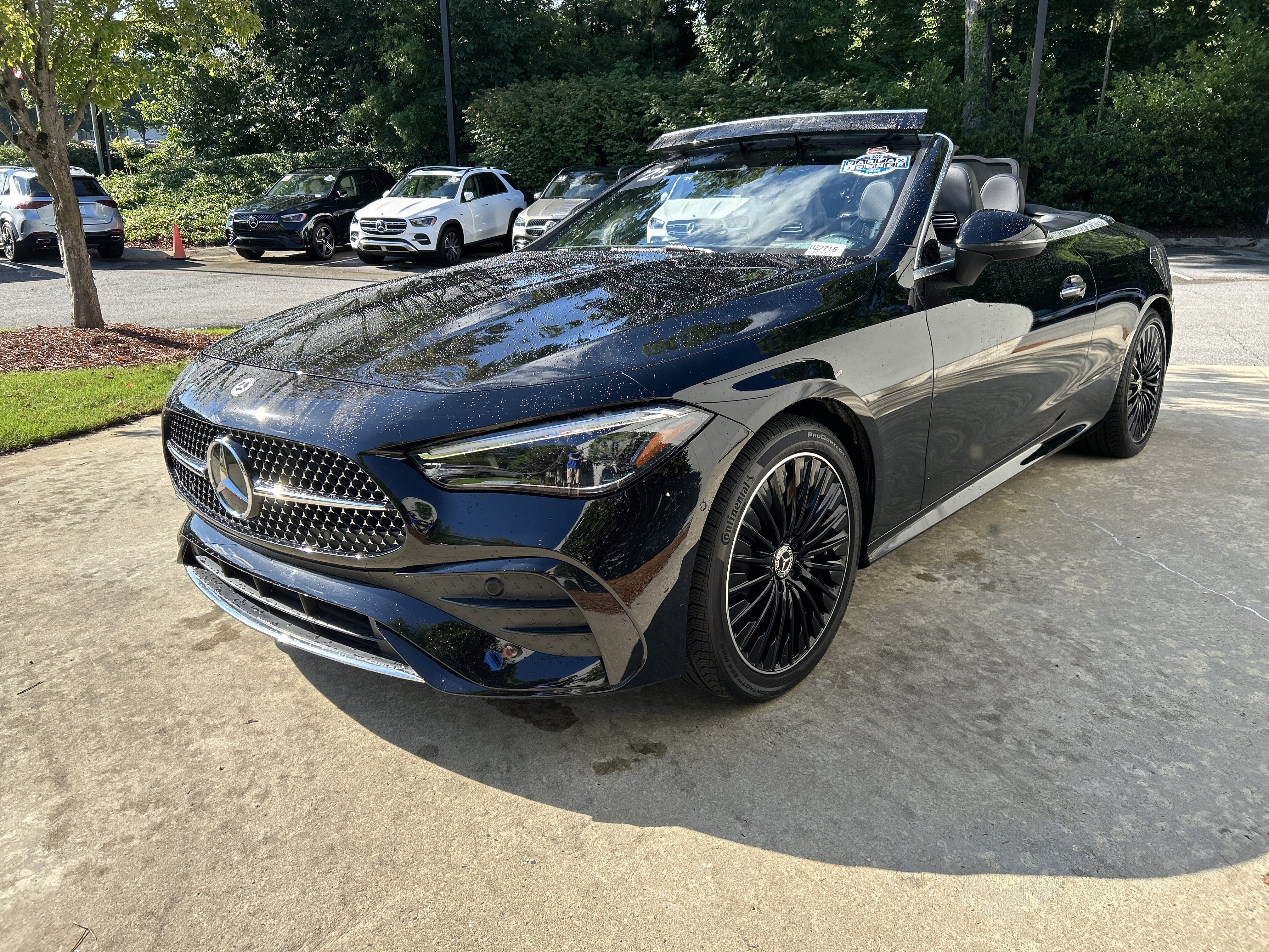 Certified Used 2025 Black Mercedes-Benz CLE 300 4MATIC® Cabriolet image 3