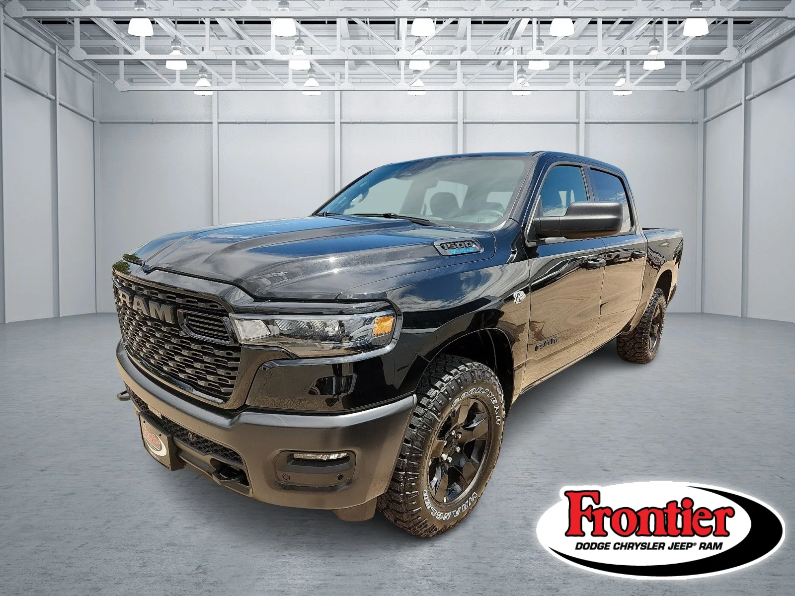 New 2026 Diamond Black Crystal Pearl-Coat  Paint Ram WARLOCK CREW CAB 4X4 5