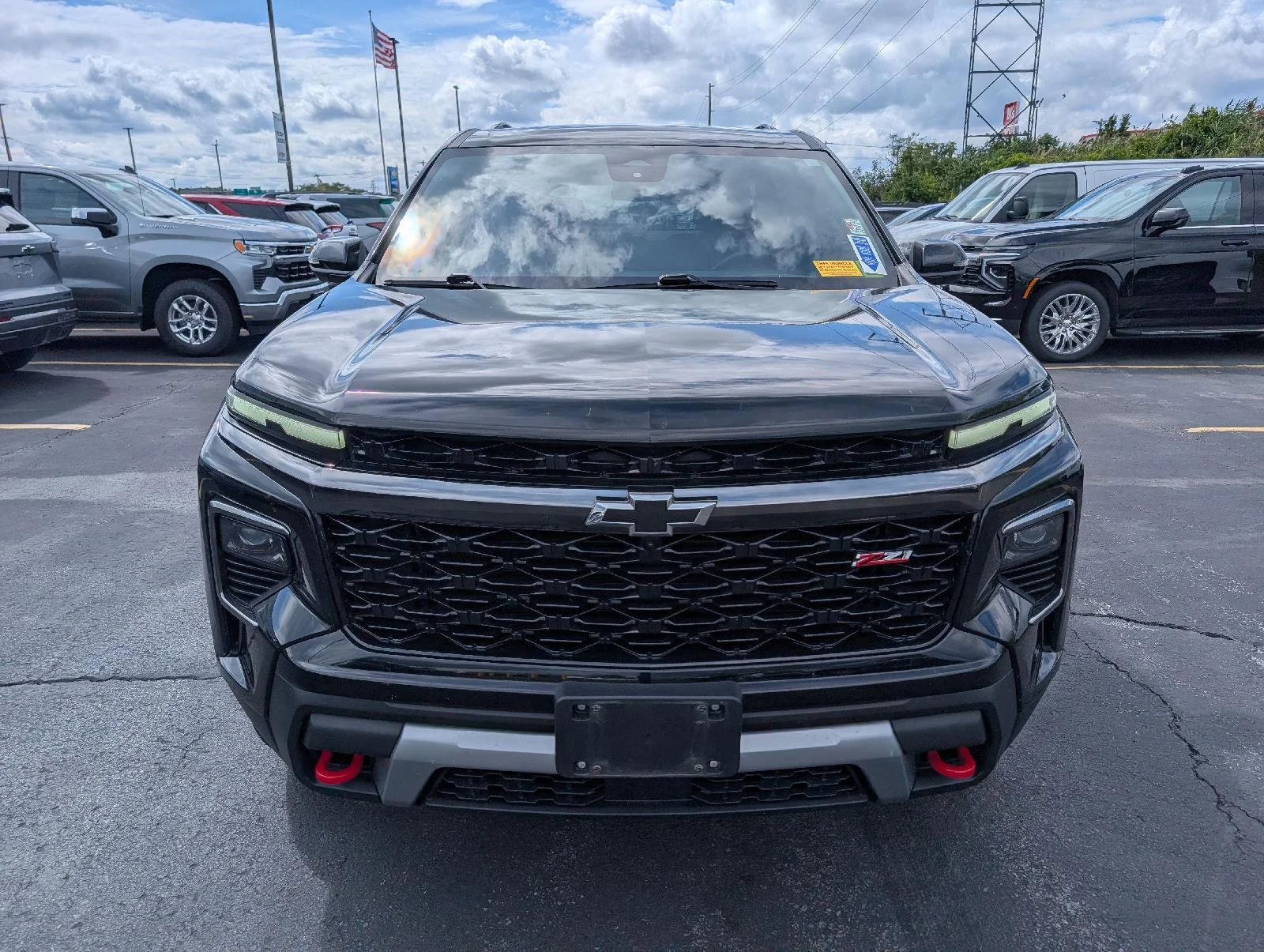 Used 2024 Mosaic Black Metallic Chevrolet Z71 image 2