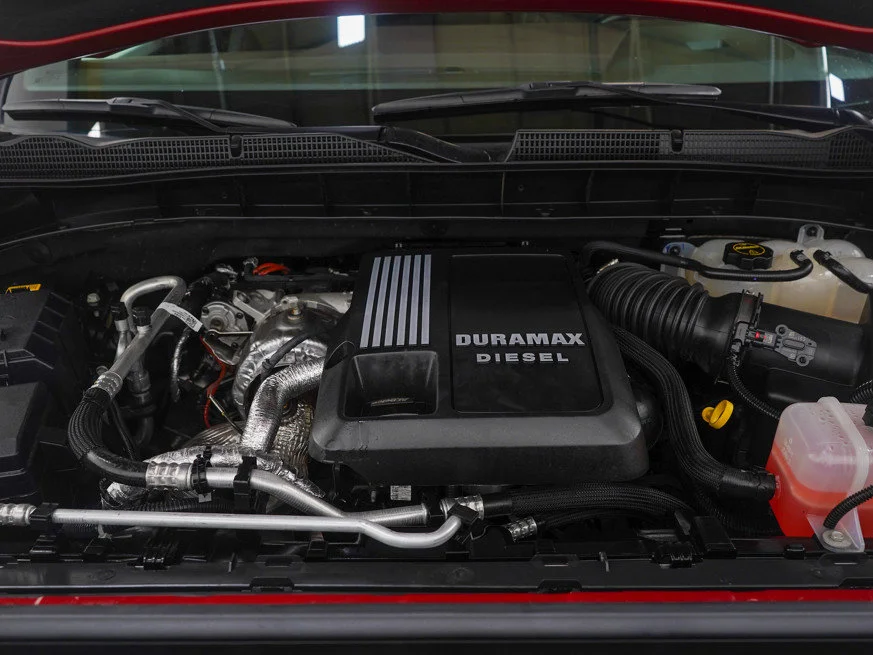 Used 2024 Volcanic Red Tintcoat GMC Denali image 28