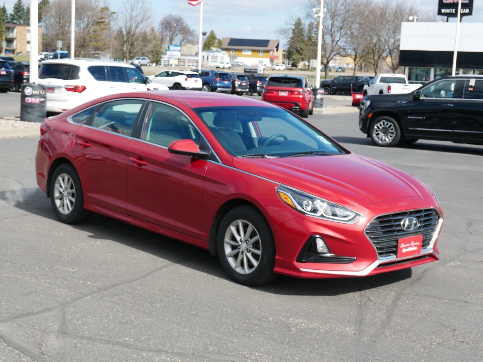 Used 2019 Hyundai Sonata SE with VIN 5NPE24AF9KH791581 for sale in White Bear Lake, Minnesota