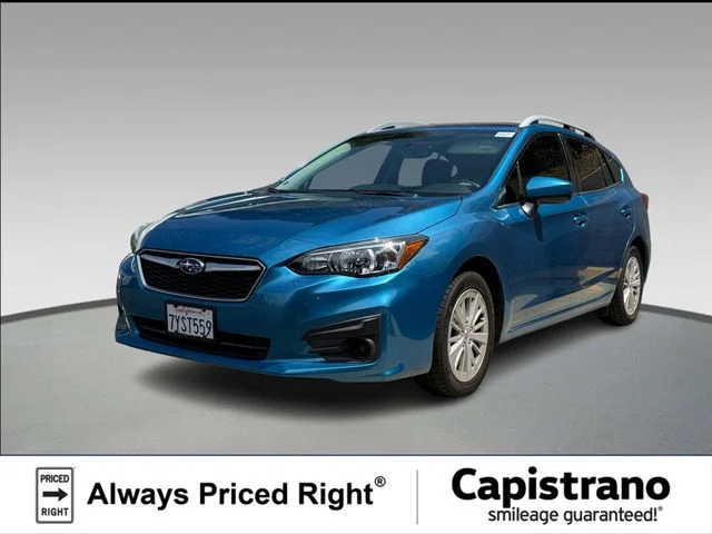 Used 2017 Island Blue Pearl Subaru 2.0i Premium image 1