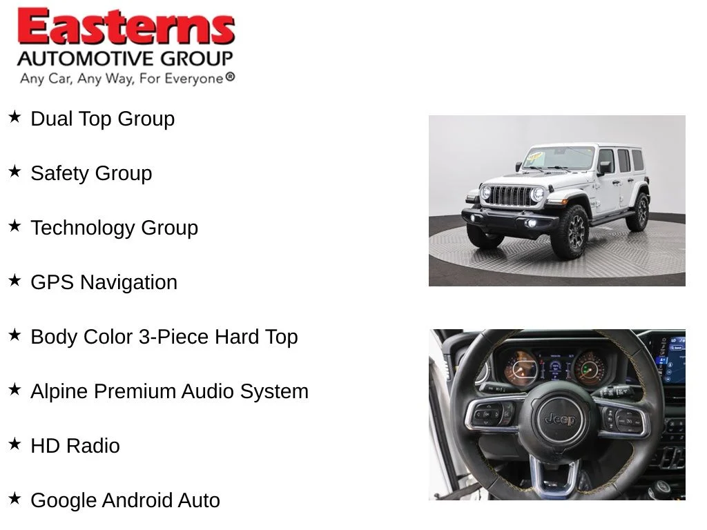 Used 2024 White Jeep Sahara image 11