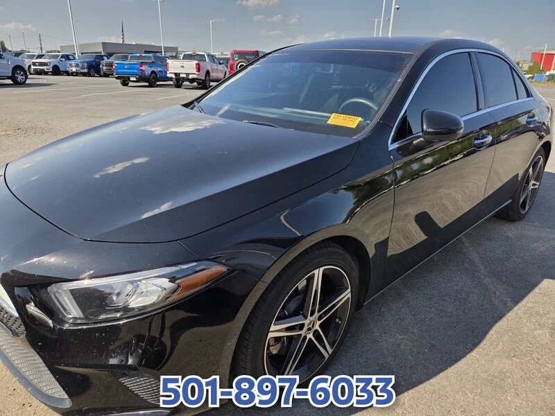 Used 2022 BLACK MERCEDES-BENZ A 220 4MATIC® SEDAN image 9