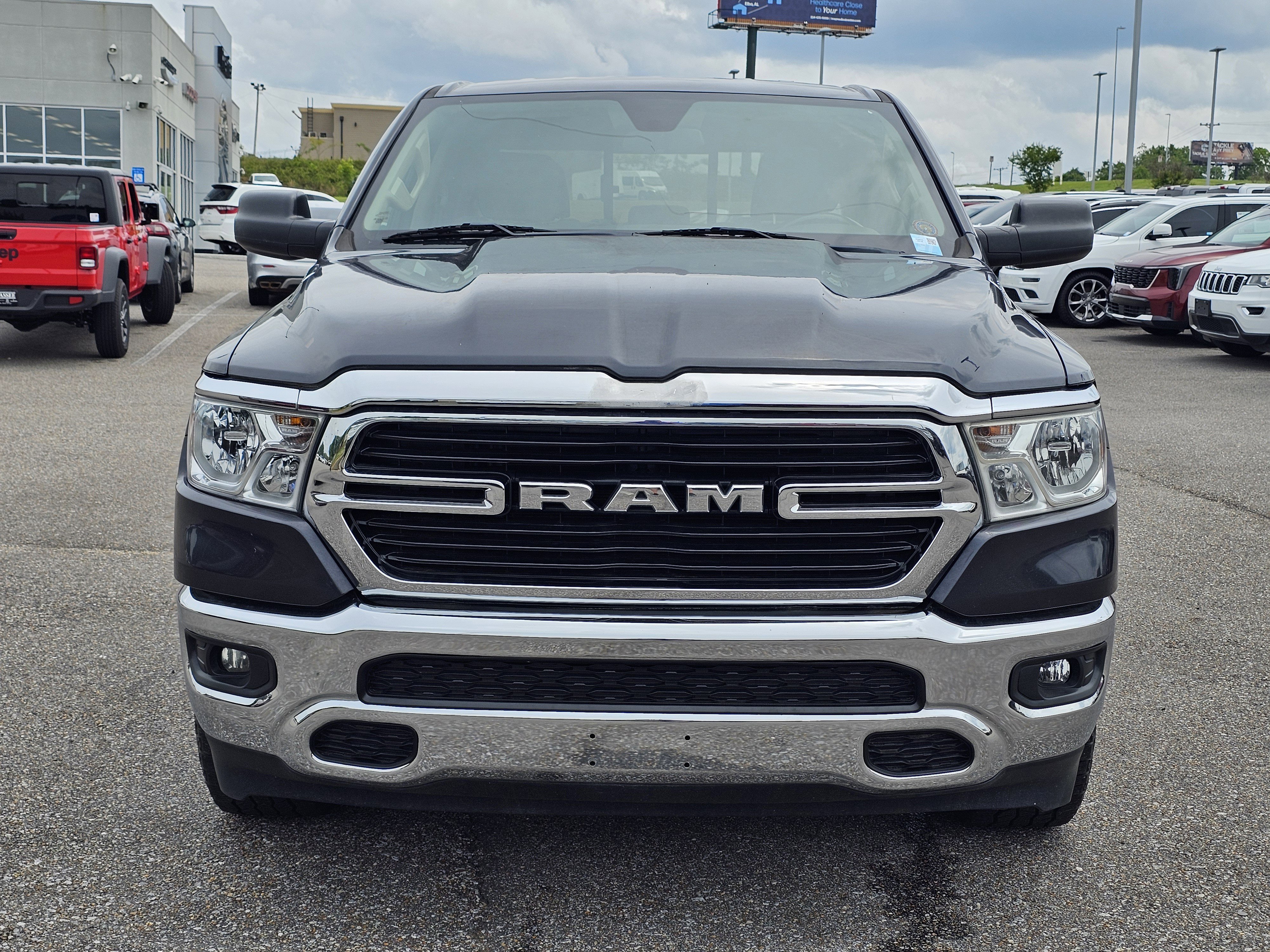 Used 2020 Granite Crystal Metallic Clearcoat Ram Big Horn image 2