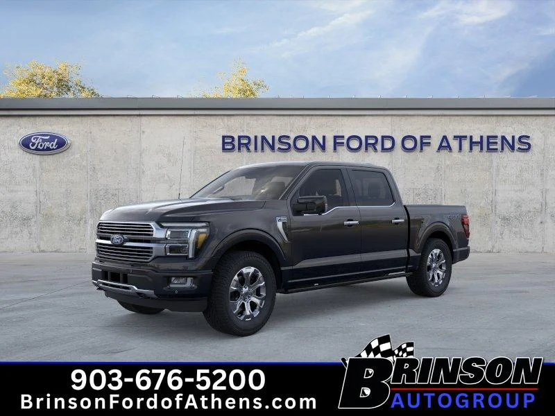 New 2026 Agate Black Metallic Ford Platinum image 1